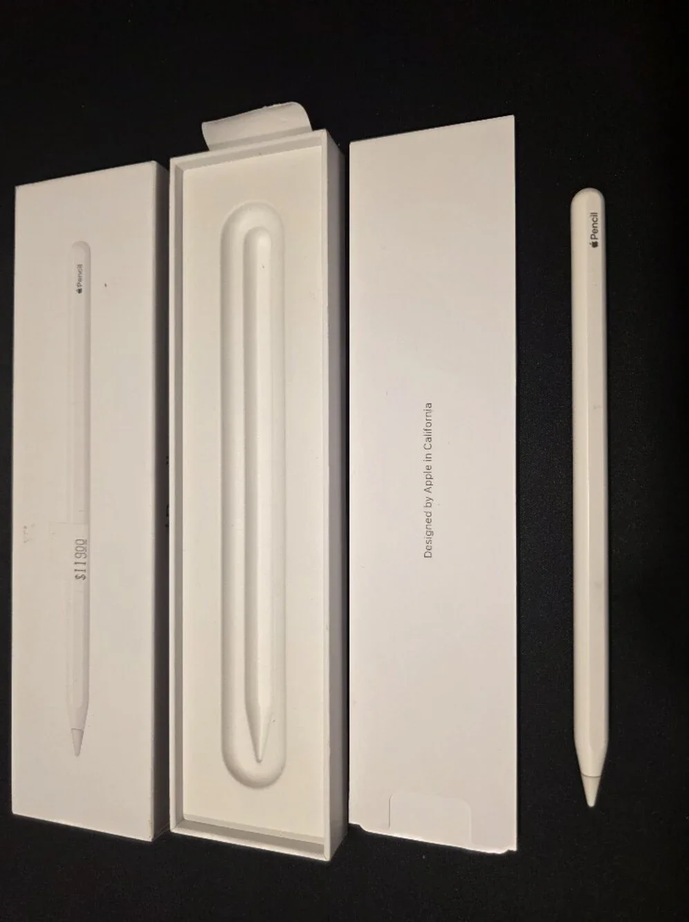 Apple Pencil (2nd Generation) Genuine OEM A2051 with Original Box Tested